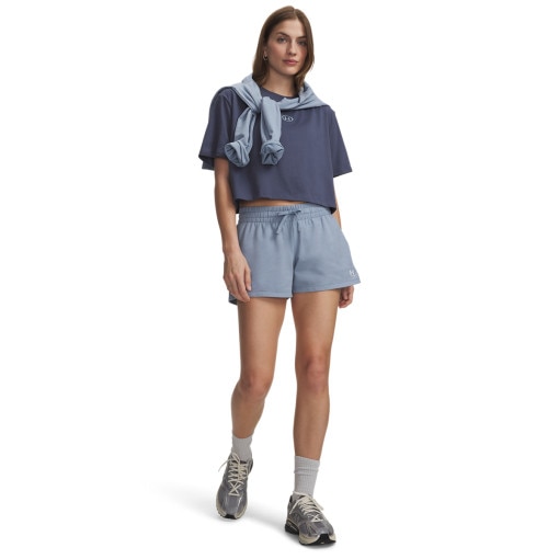 Obrazek dla: UNDER ARMOUR Damskie spodenki dresowe Under Armour UA Sport Terry Short  niebieskie Niebieski