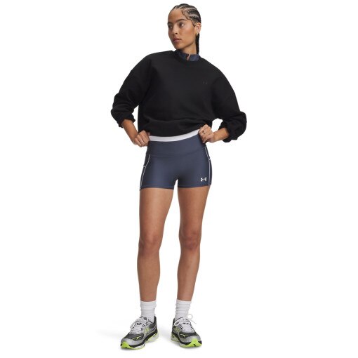 Obrazek dla: UNDER ARMOUR Damskie spodenki treningowe Under Armour HeatGear  granatowe Granatowy