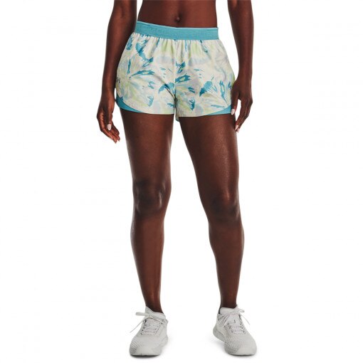 Damskie spodenki treningowe UNDER ARMOUR Play Up Shorts 3.0 NE - kremowe/ecru
