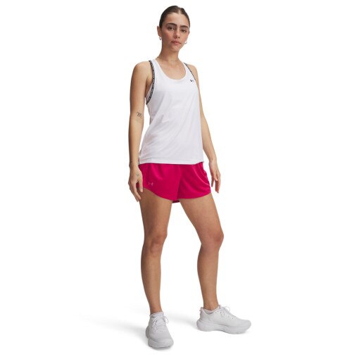 UNDER ARMOUR Damskie spodenki treningowe Under Armour Tech Play Up Shine Shorts  różowe Różowy