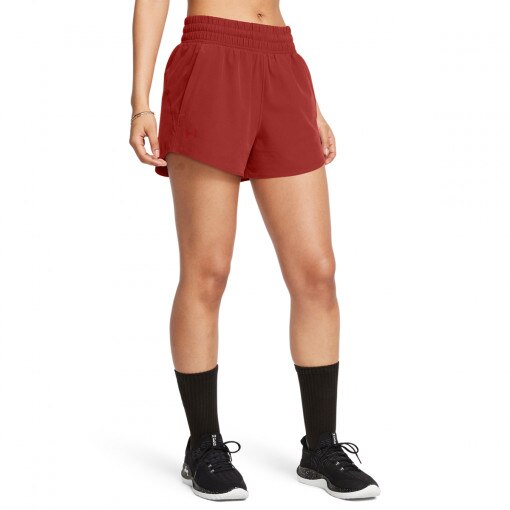 Damskie spodenki treningowe Under Armour UA Vanish 3in Short - czerwone