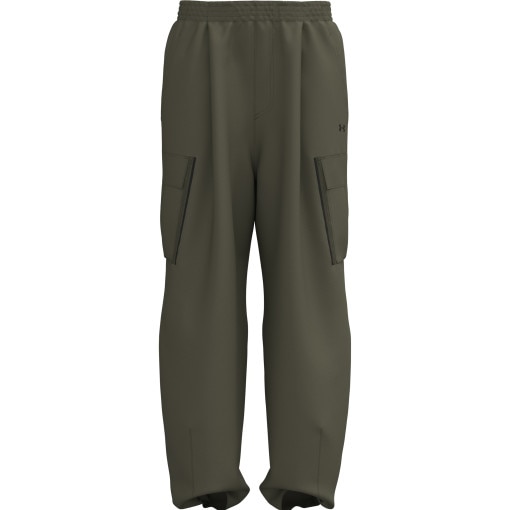 UNDER ARMOUR Damskie spodnie cargo Under Armour UA Unstoppable Ripstop Cargo  zielone Zielony