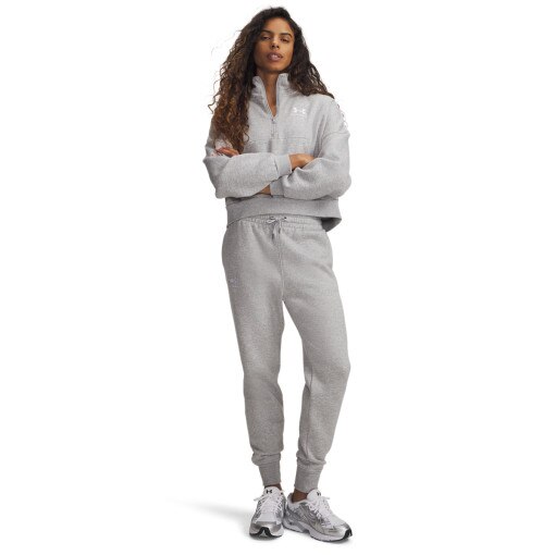  UNDER ARMOUR Damskie spodnie dresowe joggery Under Armour UA Icon Fleece  szare Szary