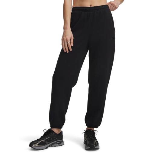 Damskie spodnie dresowe joggery Under Armour UA Icon HWT Gym Pant - czarne