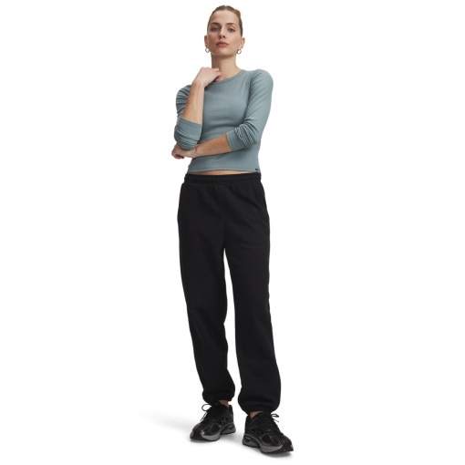 Obrazek dla: UNDER ARMOUR Damskie spodnie dresowe joggery Under Armour UA Icon HWT Gym Pant  czarne Czarny