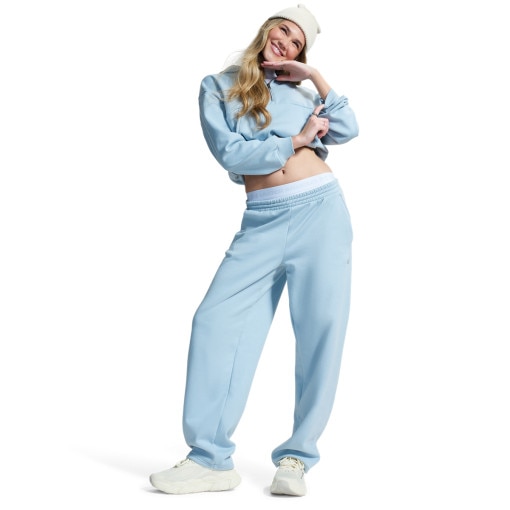 Obrazek dla: UNDER ARMOUR Damskie spodnie dresowe Under Armour UA Icon Fleece Barrel Pant  niebieskie Niebieski