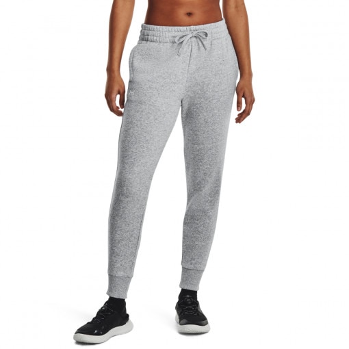 Damskie spodnie dresowe Under Armour UA Rival Fleece Jogger - szare