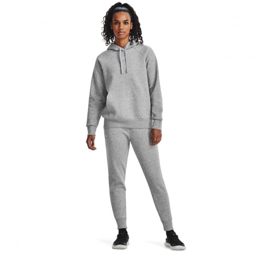 Obrazek dla: UNDER ARMOUR Damskie spodnie dresowe Under Armour UA Rival Fleece Jogger  szare Szary