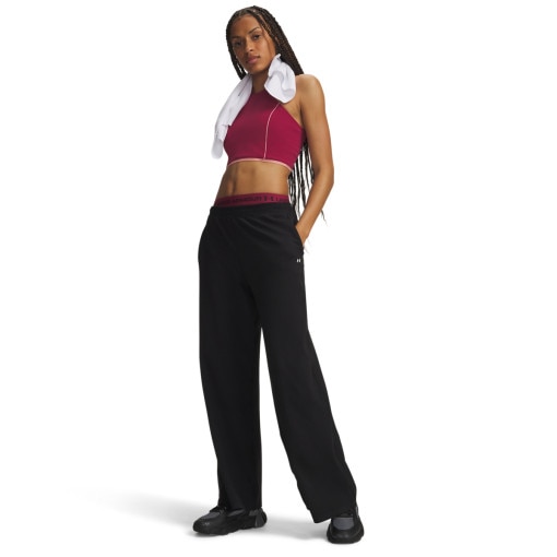 Obrazek dla: UNDER ARMOUR Damskie spodnie treningowe Under Armour Motion Wide Leg Pant  czarne Czarny