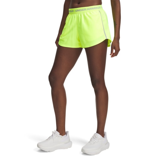 Damskie spodenki treningowe Under Armour Tech Play Up Shorts - zielone