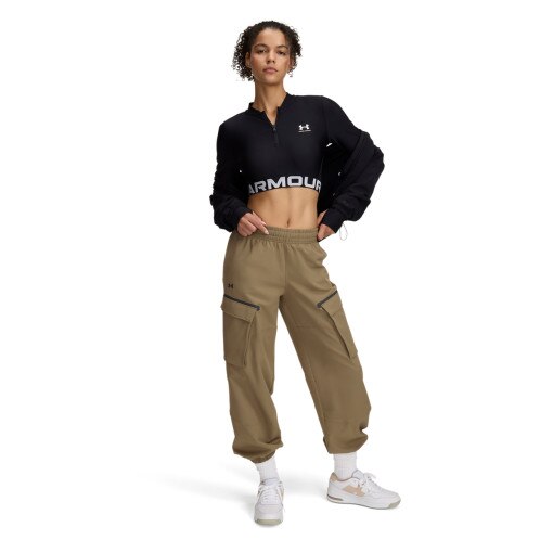 UNDER ARMOUR Damskie spodnie treningowe Under Armour Unstoppable Cargo Pant  khaki Khaki