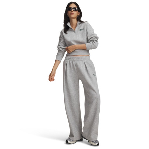 Obrazek dla: UNDER ARMOUR Damskie spodnie Under Armour RIVAL PLEATED VARSITY PANT  szare Szary