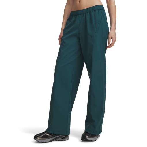 Damskie spodnie Under Armour Unstoppable Woven Pant - zielone