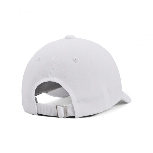 Dziewczęca czapka z daszkiem Under Armour Girl's UA Blitzing Adj - biała