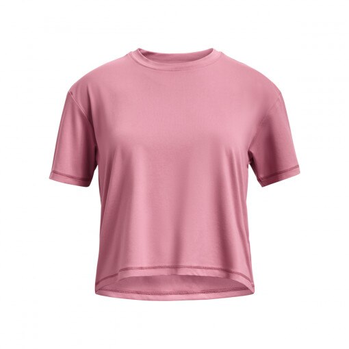 UNDER ARMOUR Dziewczęca koszulka treningowa Under Armour Motion SS  różowa Różowy