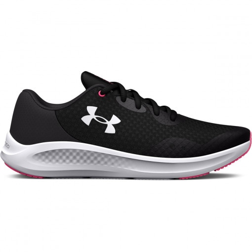 UNDER ARMOUR Dziewczęce buty do biegania UNDER ARMOUR UA GGS Charged Pursuit 3  czarne Czarny