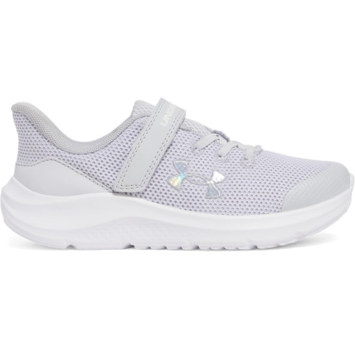 UNDER ARMOUR Dziewczęce buty do biegania Under Armour UA GPS Pursuit 4 AC  szare Szary
