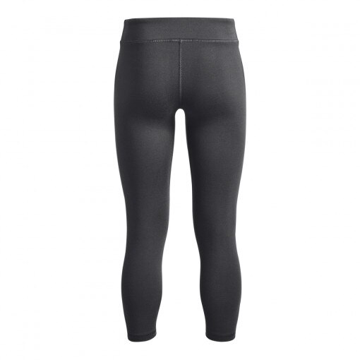 Dziewczęce legginsy treningowe Under Armour Motion Solid Ankle Crop - grafitowe