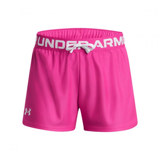 UNDER ARMOUR Dziewczęce spodenki treningowe Under Armour Play Up Solid Shorts  różowe Rożowy