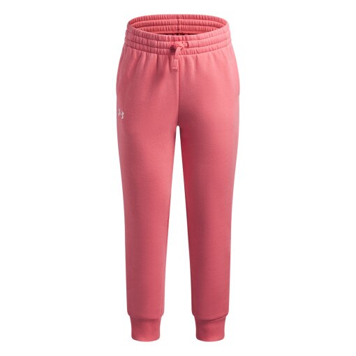  UNDER ARMOUR Dziewczęce spodnie dresowe Under Armour UA Rival Fleece Joggers  różowe Różowy
