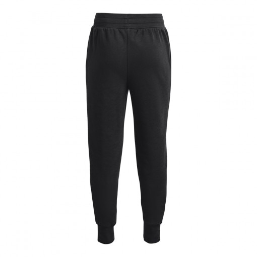 Dziewczęce spodnie treningowe UNDER ARMOUR Rival Fleece LU Joggers - czarne