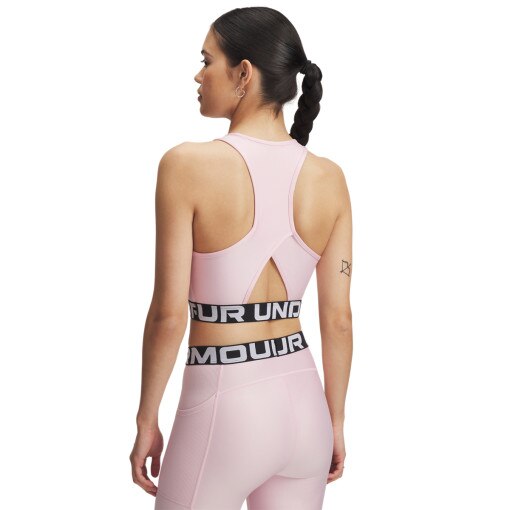 Damski top treningowy Under Armour Heatgear Rib Tank - różowy