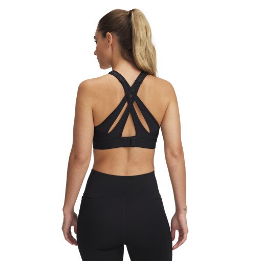 Biustonosz treningowy Under Armour Infinity High Strappy - czarny