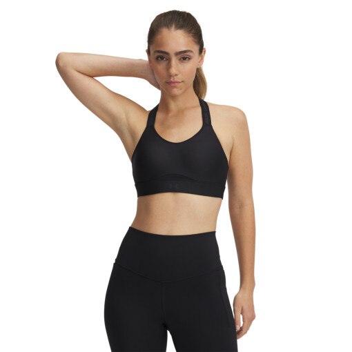 UNDER ARMOUR Biustonosz treningowy Under Armour Infinity High Strappy  czarny Czarny