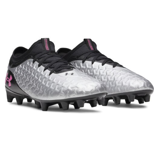 Korki piłkarskie uniseks Under Armour UA Magnetico Select 6 FG - srebrne