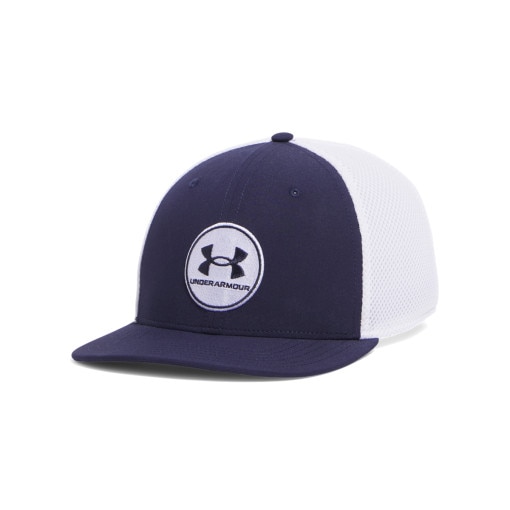 Męska czapka z daszkiem Under Armour M Iso-chill Drive Mid STR - granatowa