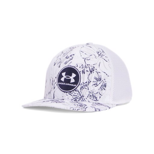 UNDER ARMOUR Męska czapka z daszkiem Under Armour M Isochill Drive Mid STR  biała Biały