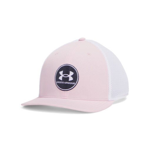 Męska czapka z daszkiem Under Armour M Iso-chill Drive Mid STR - różowa