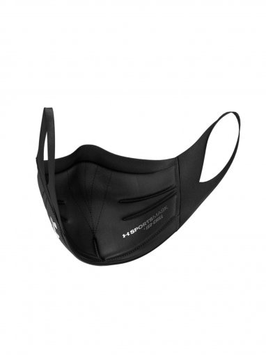 UNDER ARMOUR Maska sportowa UNDER ARMOUR SPORTS MASK  czarna Black