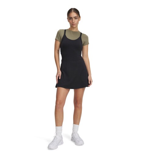 UNDER ARMOUR Damska sukienka Under Armour Meridian Dress czarna Czarny