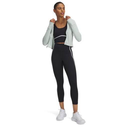 UNDER ARMOUR Damskie legginsy treningowe Under Armour Meridian Piped Ankle Leg  czarne Czarny