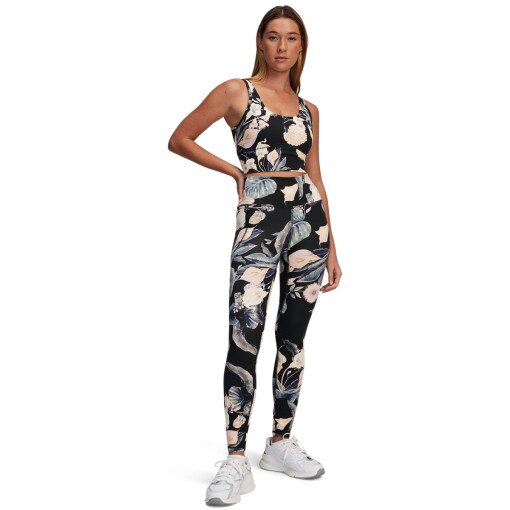  UNDER ARMOUR Damskie legginsy treningowe Under Armour Meridian Print Legging  czarne Czarny