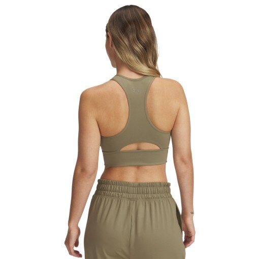 Damski top treningowy Under Armour Meridian Zip Tank - khaki