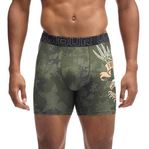 Obrazek dla: UNDER ARMOUR Męska bielizna treningowa (3pack) Under Armour UA PERF TECH MESH  GRAPHIC 6" 3pk  multikolor Multikolor