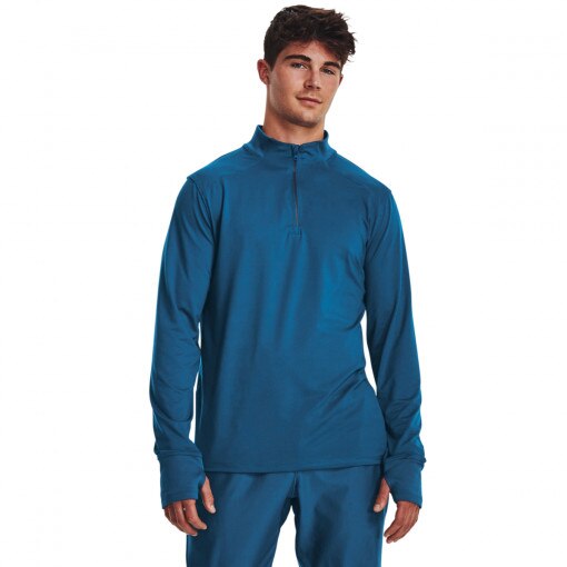 UNDER ARMOUR Męska bluza do biegania Under Armour UA Launch Pro 1/4 Zip  morska Morski