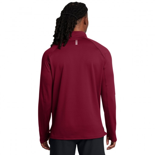 Męska bluza do biegania Under Armour UA Launch Elite Cw Half Zip - czerwona