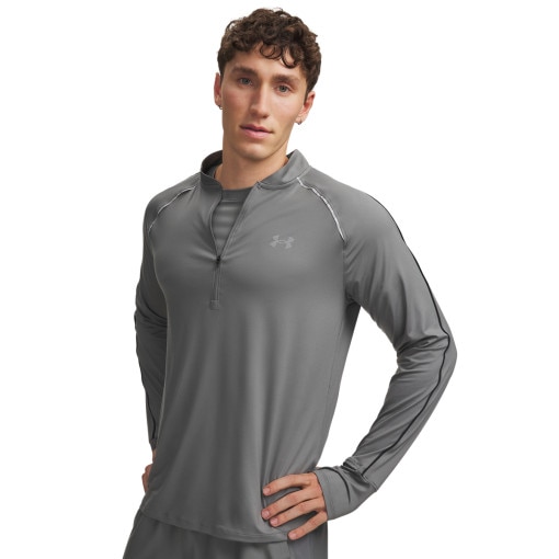 Obrazek dla: UNDER ARMOUR Męska bluza do biegania Under Armour UA Velociti  khaki Khaki