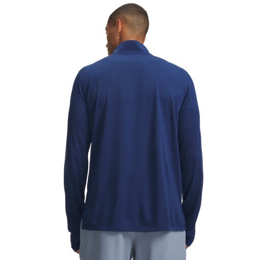 Męska bluza do biegania Under Armour UA Velociti 1/4 Zip - granatowa