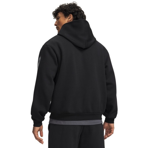 Męska bluza dresowa z kapturem Under Armour UA Icon Fleece Graphic HD - czarna
