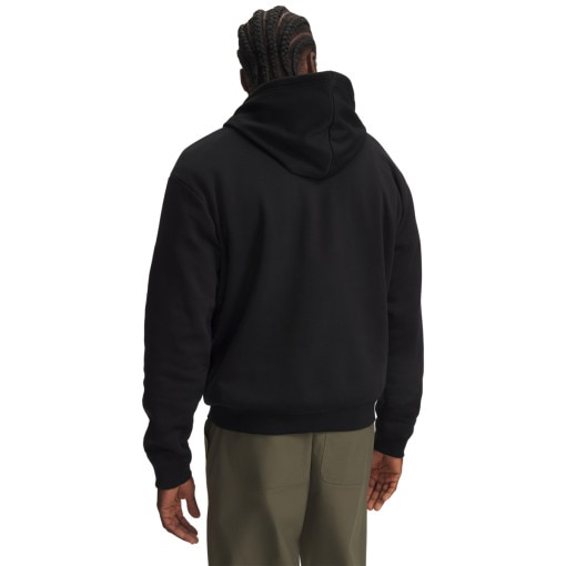 Męska bluza dresowa z kapturem Under Armour UA Rival Fleece Camo Fill Hoody - czarna