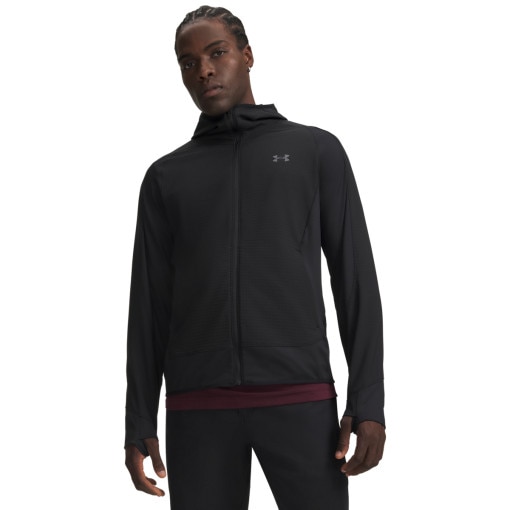 Obrazek dla: UNDER ARMOUR Męska bluza trekkingowa Under Armour UA Explor Offgrid  czarna Czarny
