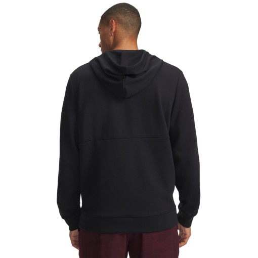 Męska bluza treningowa rozpinana z kapturem Under Armour Flex Fleece Full Zip - czarna
