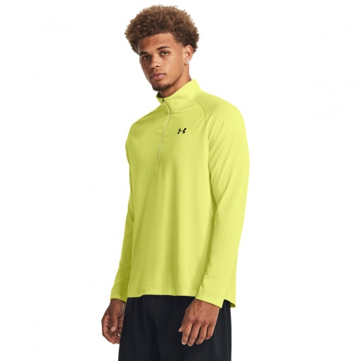 UNDER ARMOUR Męska bluza treningowa Under Armour Tech 2.0 1/2 Zip  żółty Zółty