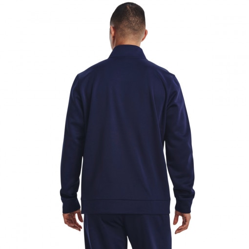 Męska bluza treningowa UNDER ARMOUR UA Armour Fleece 1/4 Zip - granatowa