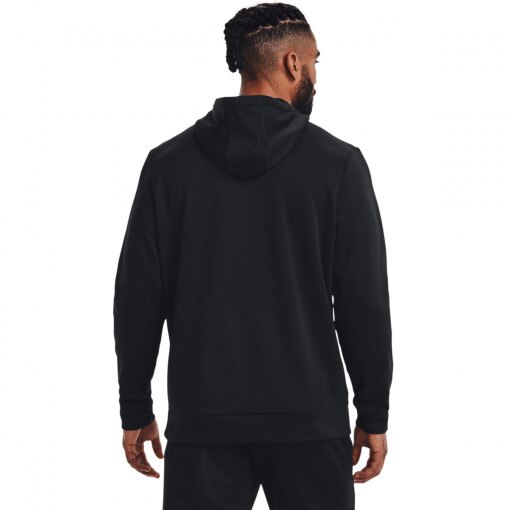 Męska bluza treningowa Under Armour UA Armour Fleece Hoodie - czarna
