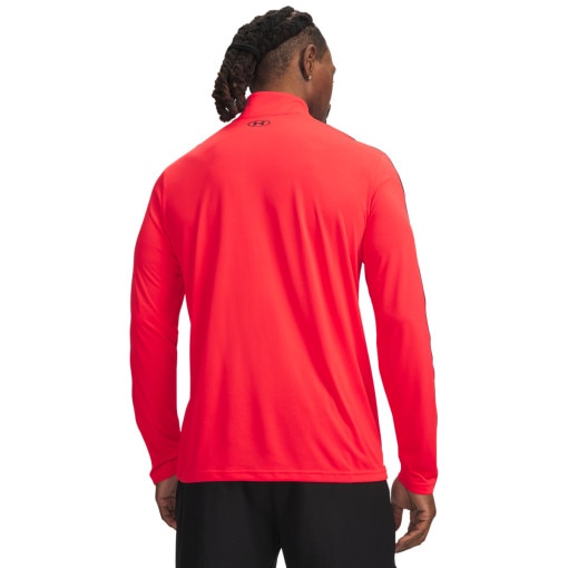 Męska bluza treningowa Under Armour UA Tech Taping 1/2 Zip - czerwona
